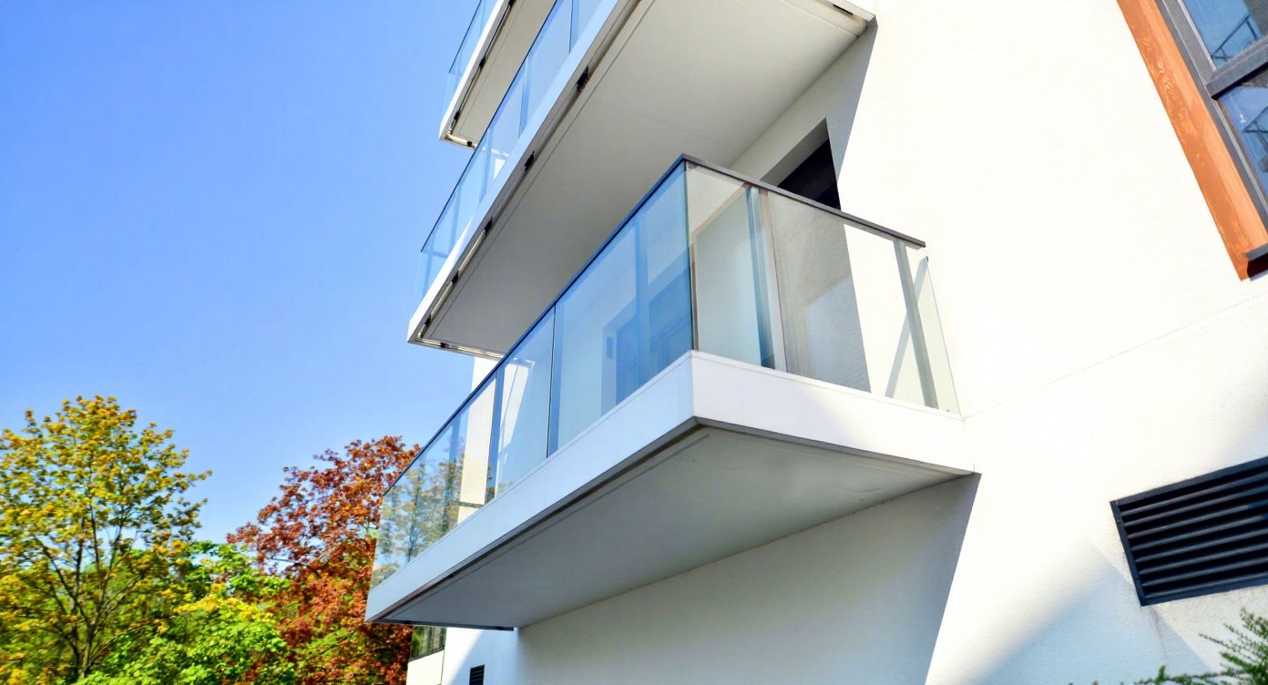 glass railing