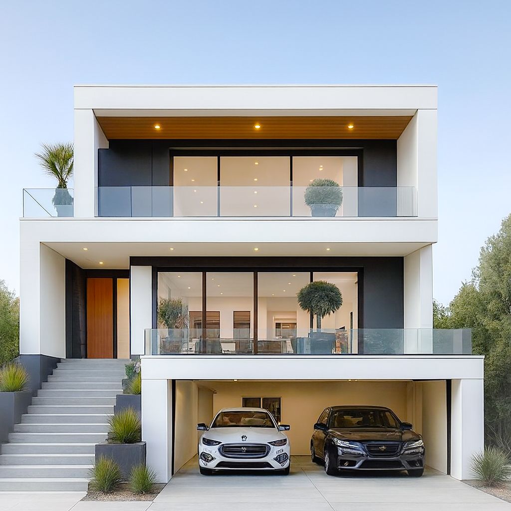 glass railing