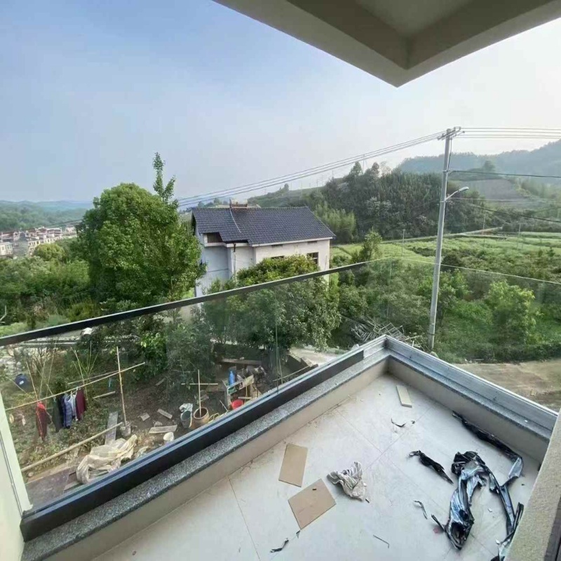 A80 glass railing