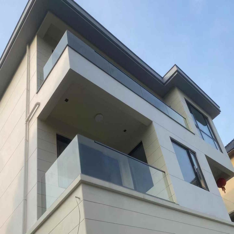 glass railing