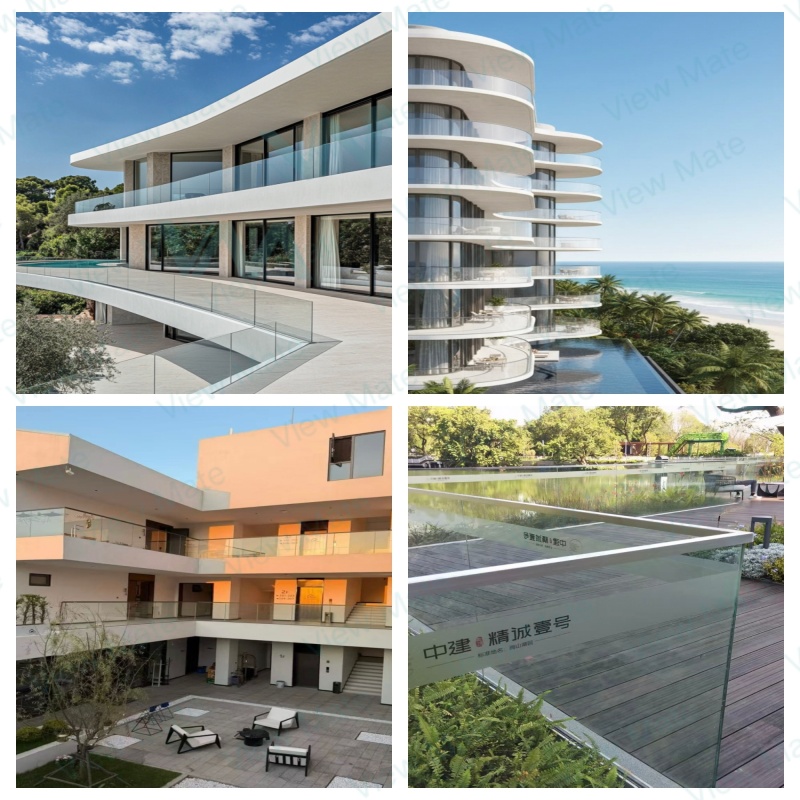 glass railing