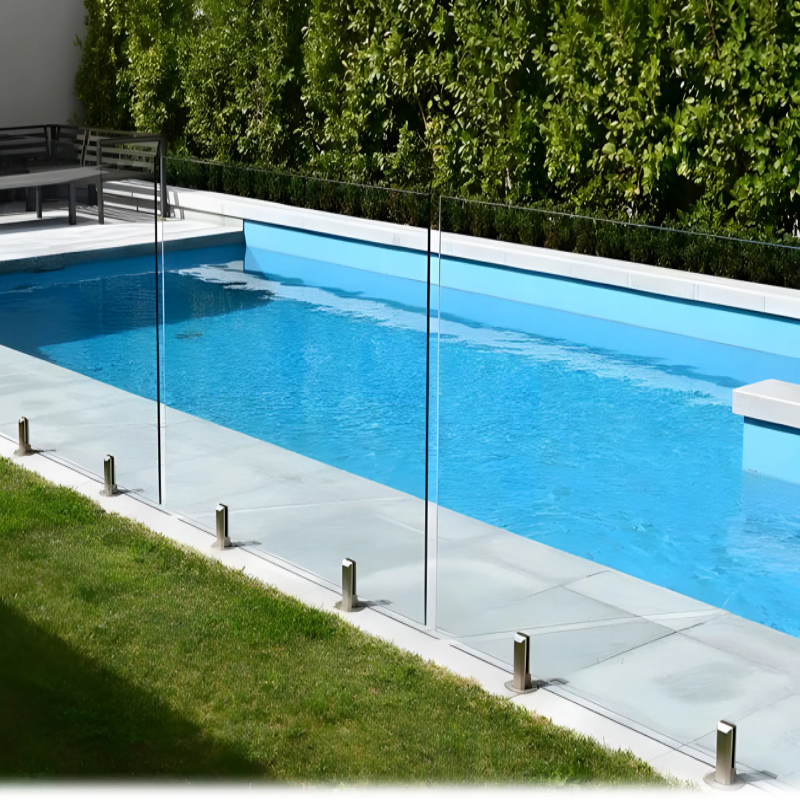 spigot glass railing