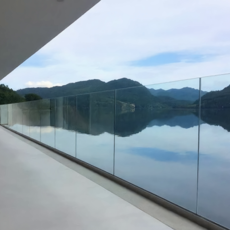 glass railing