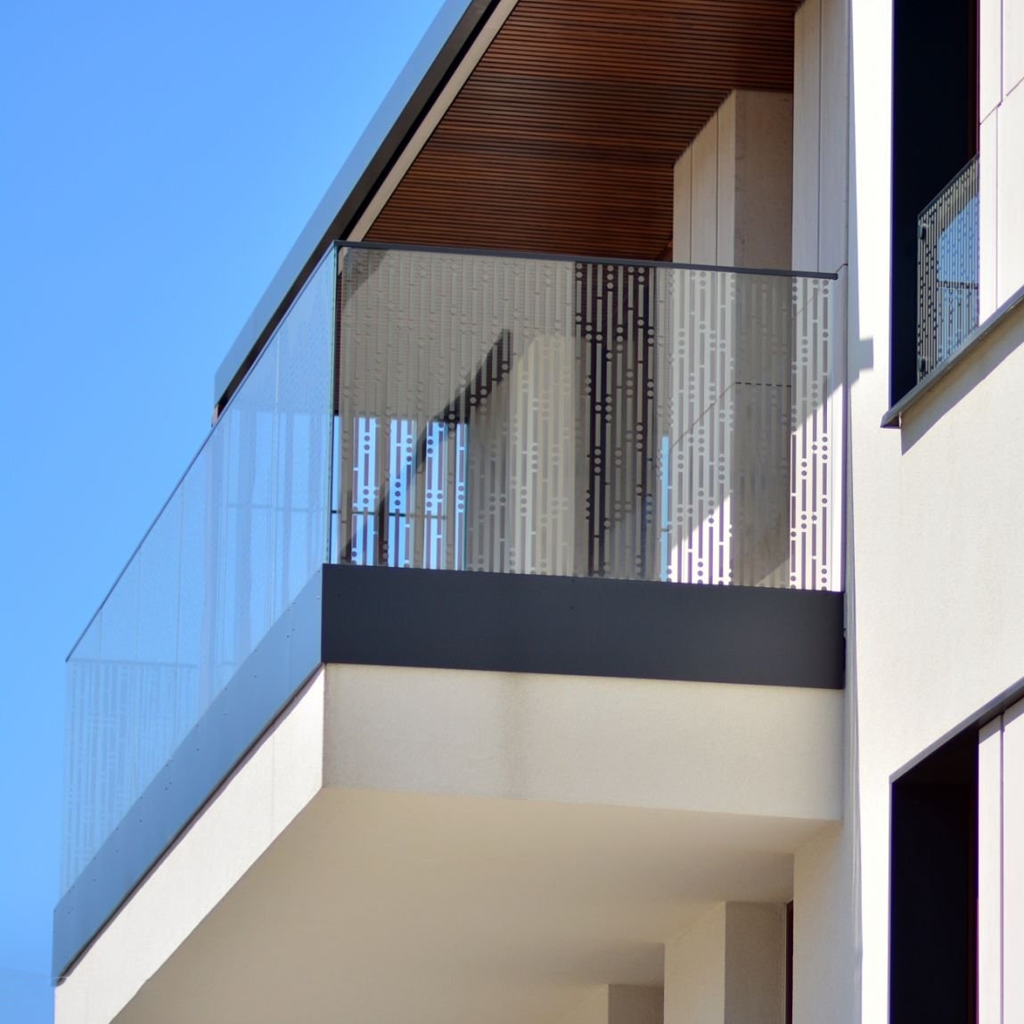 glass railing